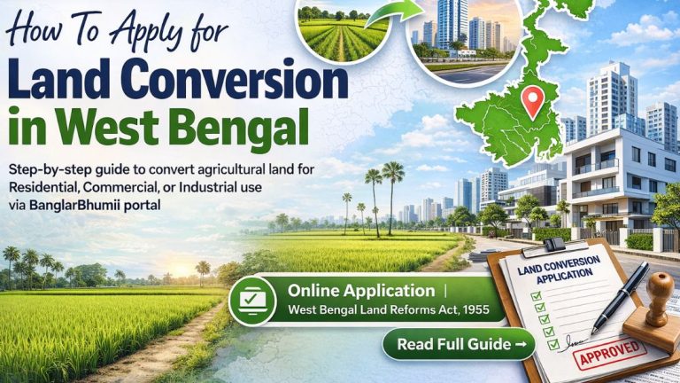 Land Conversion in West Bengal